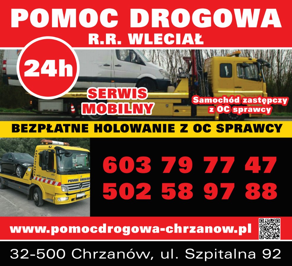 FIRMA HANDLOWO-USŁUGOWA Rafał Wleciał - Holowanie pojazdów LIBIĄŻ Holowanie pojazdów LIBIĄŻ